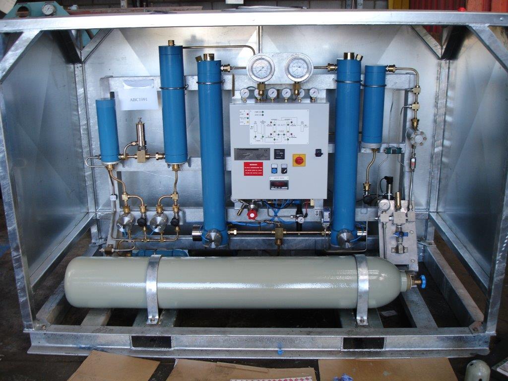 Bentley BD90-EP380 high pressure breathing air dryer
