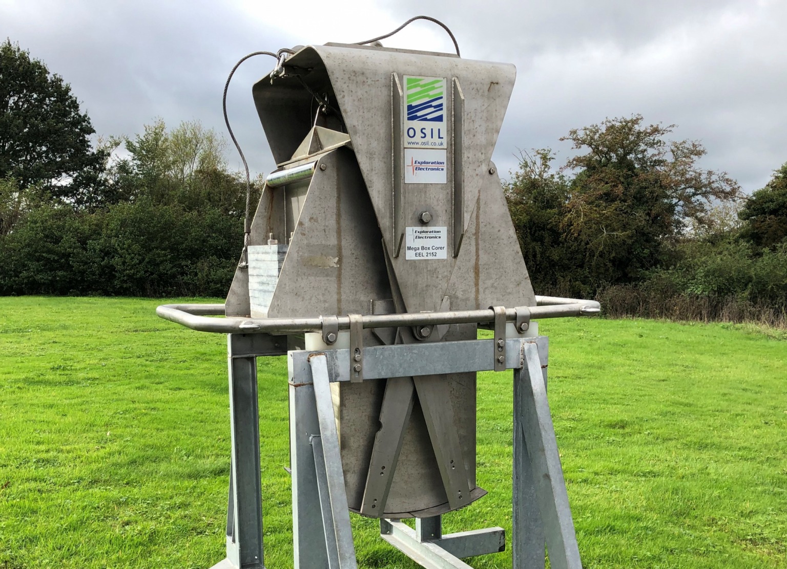 Mega Box Corer, for sampling a 0.25m² area of sediment, for rental EEL