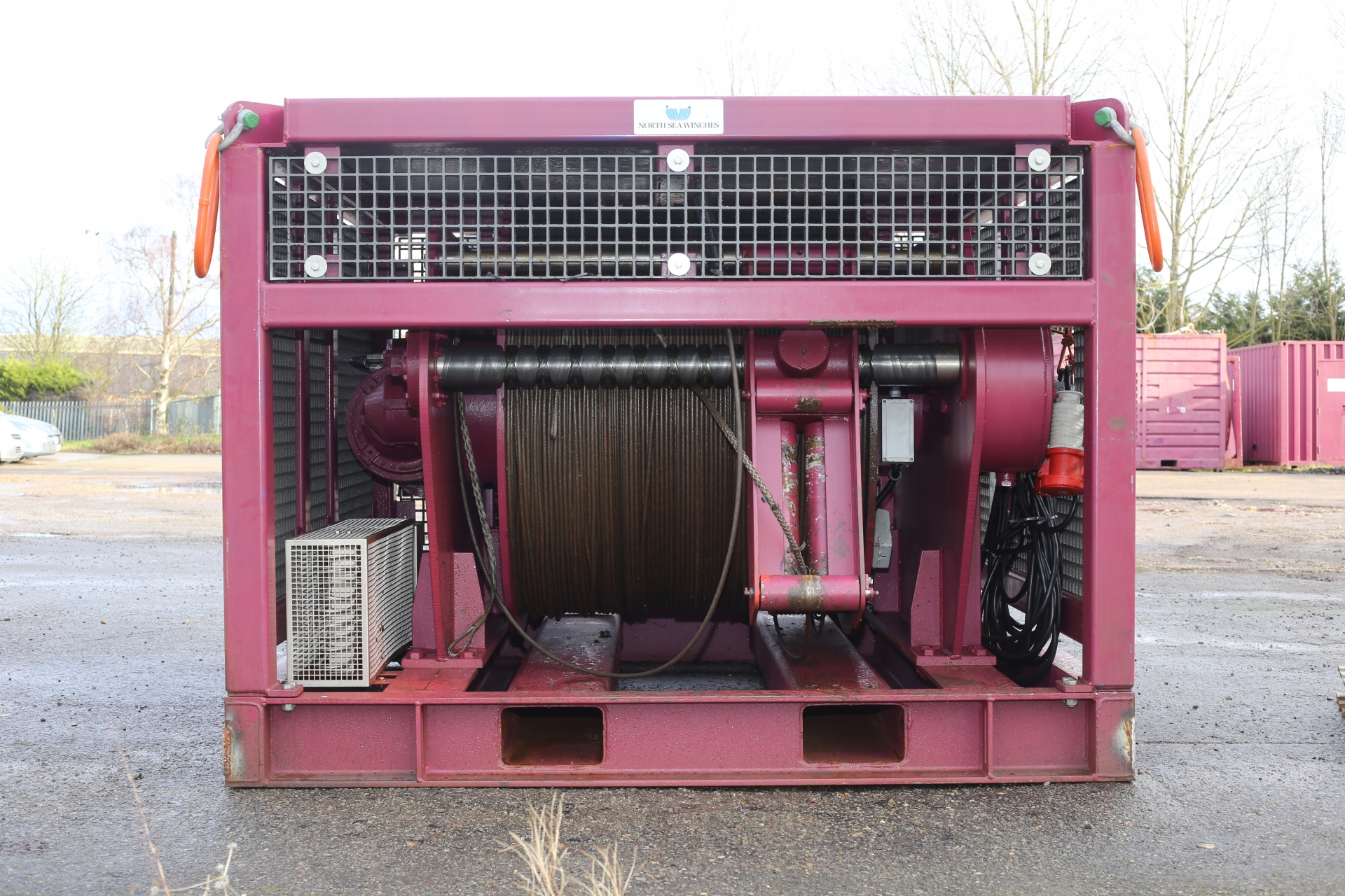 Deep Water Continuous Tension Winch, available for hire EEL